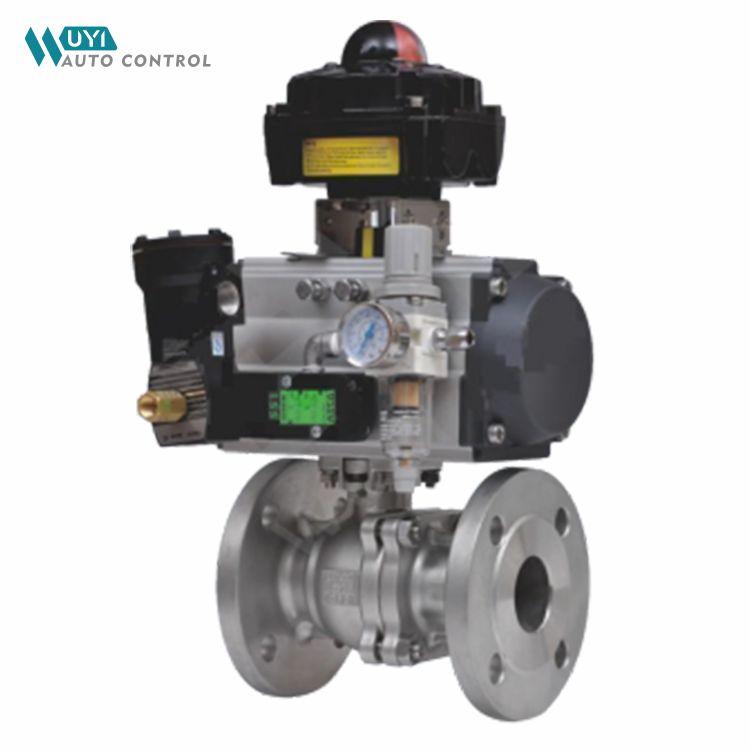 Pneumatic O-Type Cut-off Ball Valve