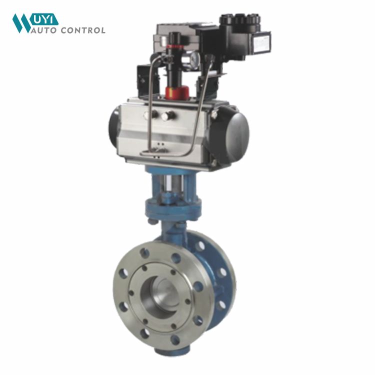 Pneumatic Tri-Eccentric Hard Seal Butterfly Valve