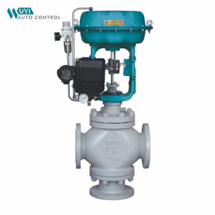 Three-Way Shunt And Confluence Control Valve