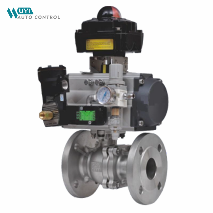 Pneumatic O-Type Cut-off Ball Valve