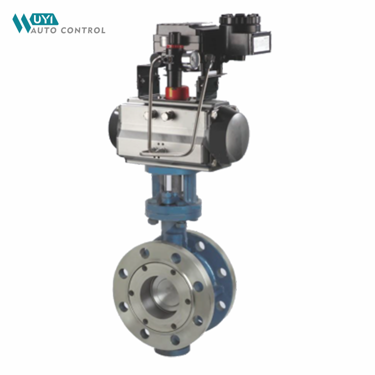 Pneumatic Tri-Eccentric Hard Seal Butterfly Valve