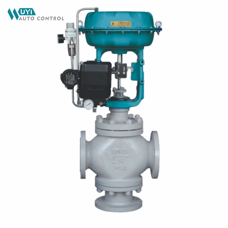 Three-Way Shunt and Confluence Control Valve