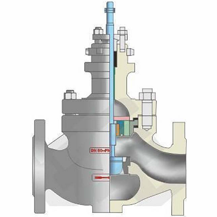 Technical Parameters Diagram for Top-Guide Single-Seated Control Valve (High Performance)